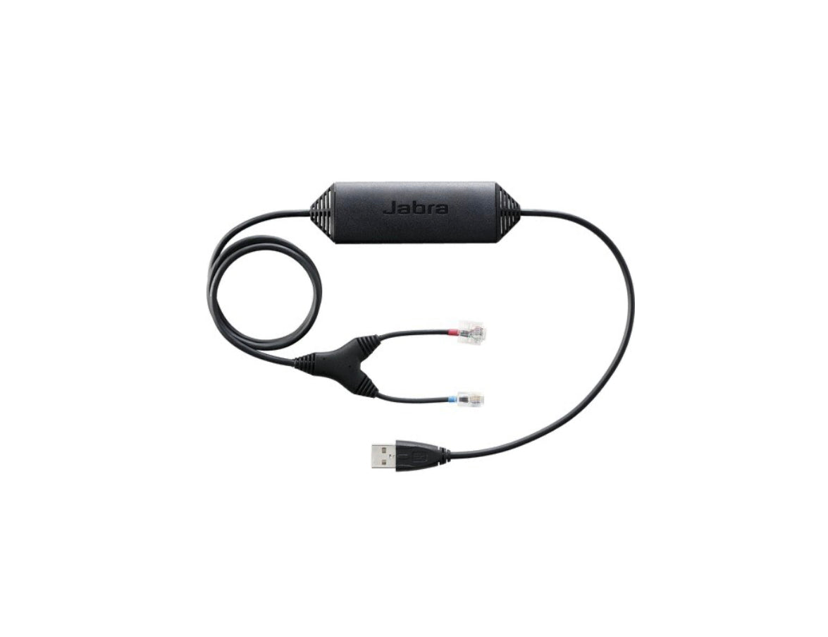 Jabra Electronic Hook Switch Control (EHS) for USB desk phones Jabra Electronic Hook Switch Control (EHS) for USB desk phones